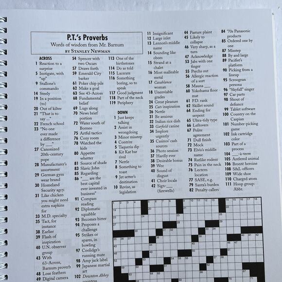 Sleeping in Late Weekend Crosswords Sunday Crosswords Series by Stanley Newman - Picture 5 of 8